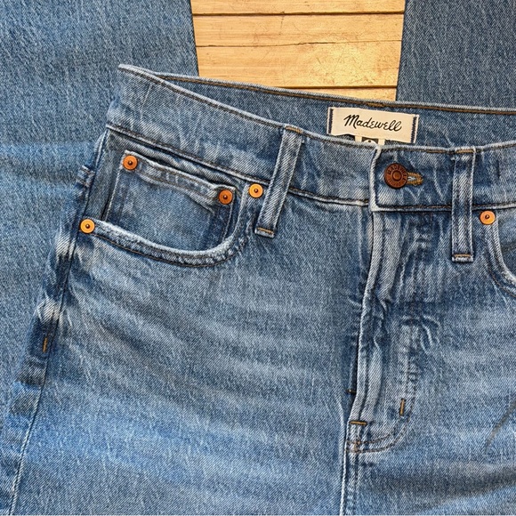 Madewell NWT Light Wash Denim Jeans - Picture 5 of 9